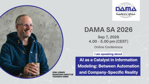 AI as a Catalyst in Information Modeling: Between Automation and Company-Specific Reality | DAMA SA 2026