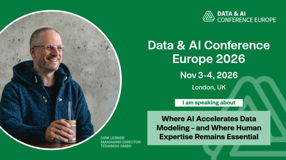 Where AI Accelerates Data Modeling – and Where Human Expertise Remains Essential | Data & AI Conference Europe 2026